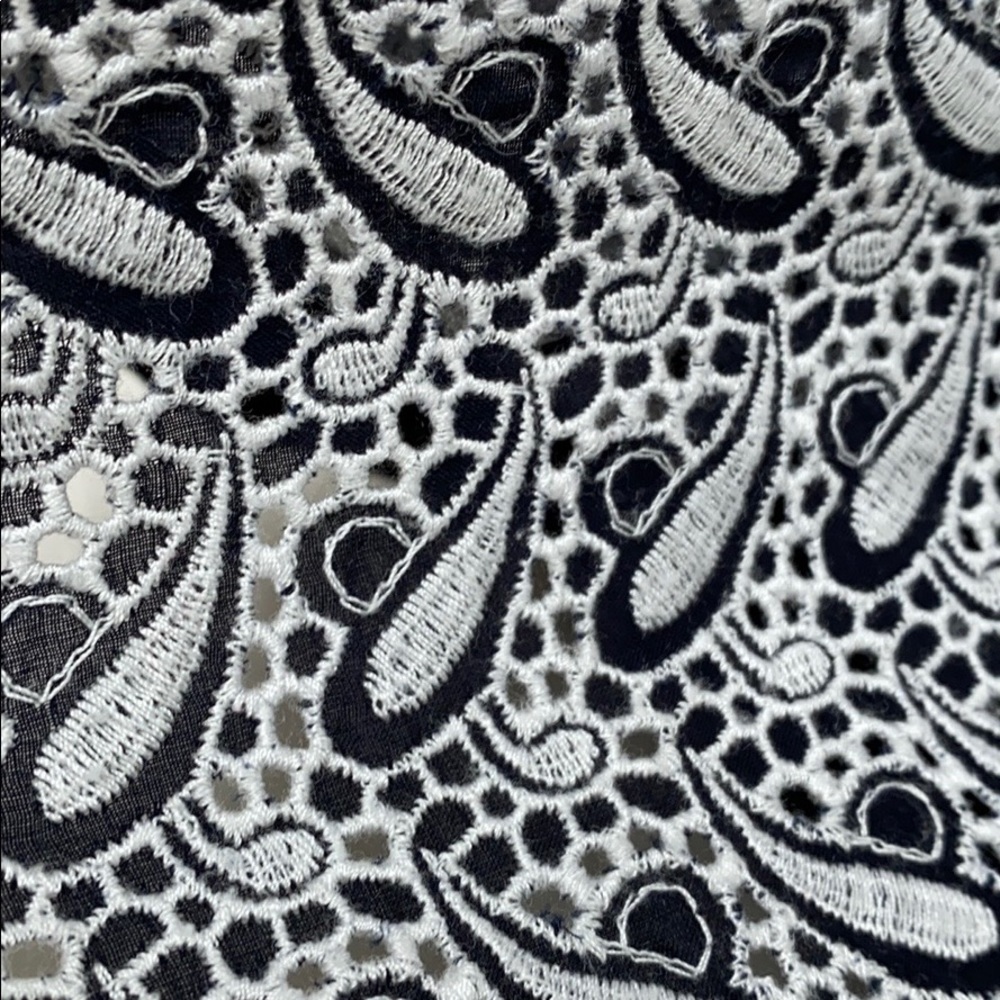 J.Crew Paisley Eyelet Shirt - Picture 6 of 8